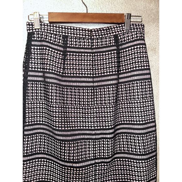 LK Bennett Maddox Professional Wednesday Dark Academia Office Lace Pencil Skirt - Picture 7 of 11